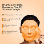 Side profile of O3+ single-use depigmentation treatment kit.