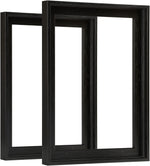 FOLKOR 9x12 black canvas frame front view floater design