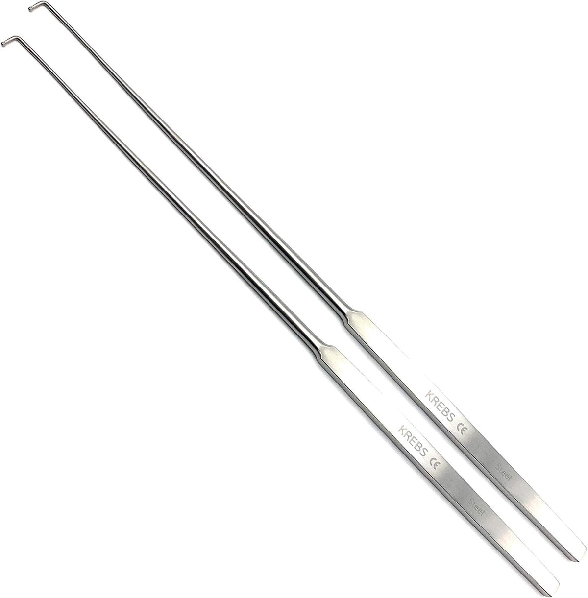 Medikrebs 2 Pcs Dandy Nerve Hook front view medical instrument