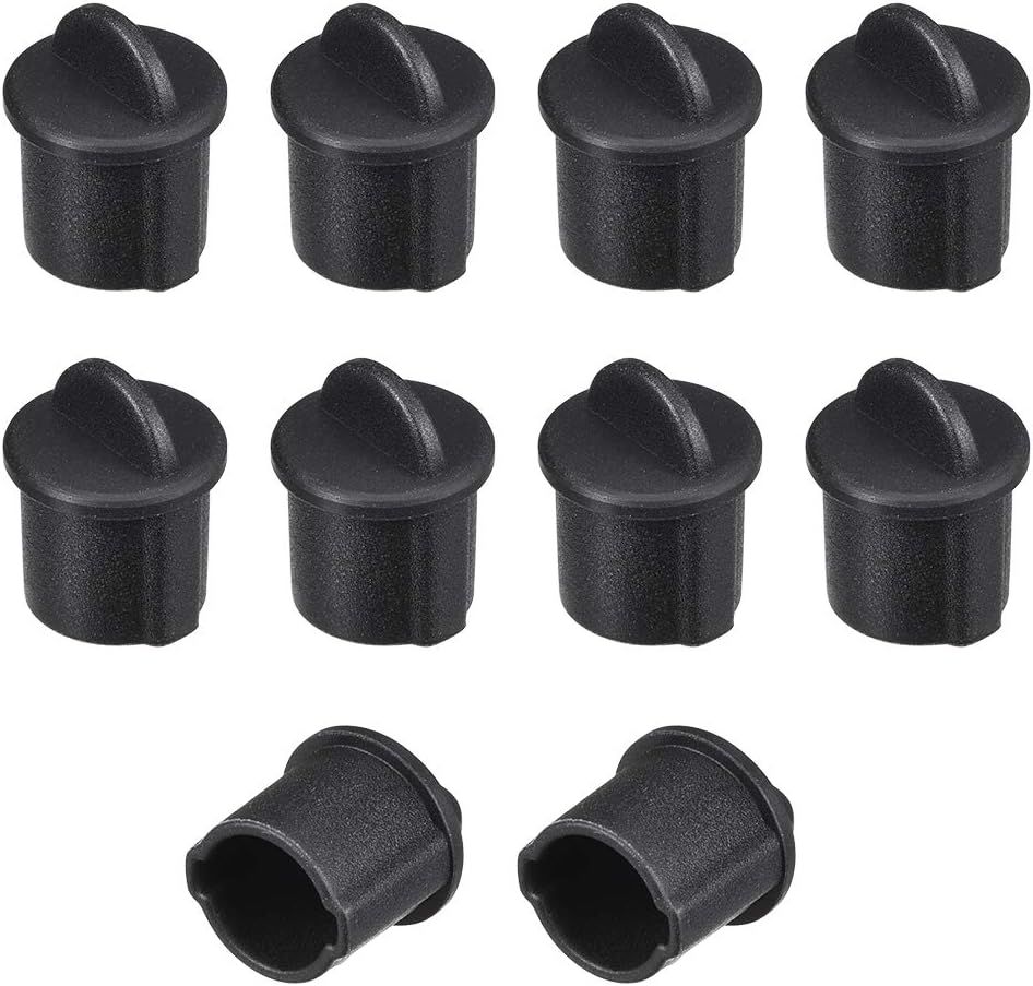Uxcell silicone BNC anti-dust stopper caps front view