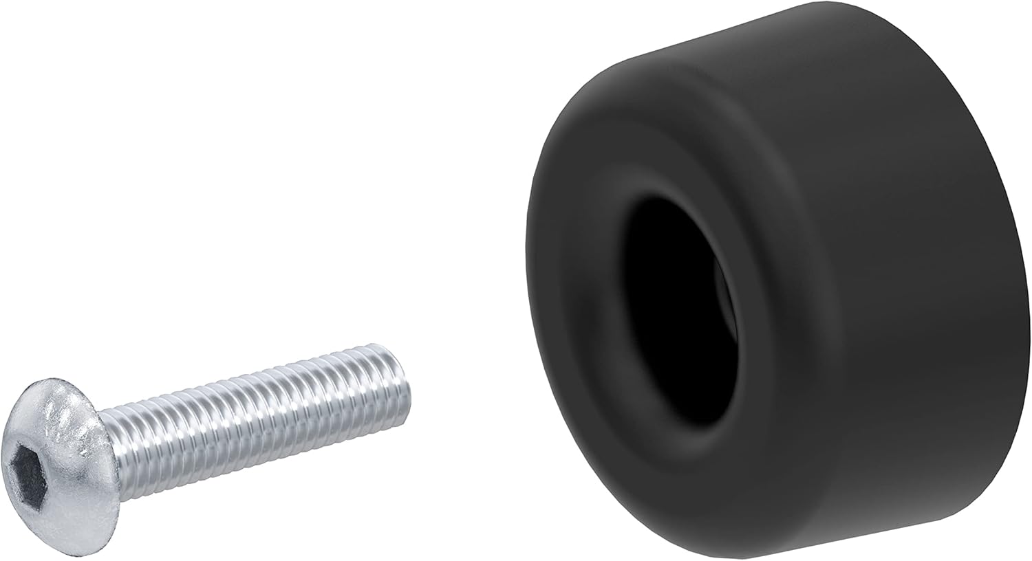 CURT 19274 Replacement Rebellion XD Anti Rattle Screw front view heavy duty towing accessory