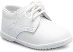 iGirlDress toddler formal shoes showing lace-up closure and matte finish