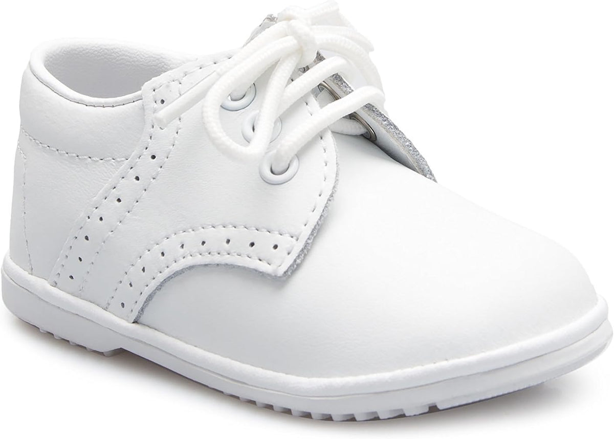 iGirlDress toddler formal shoes showing lace-up closure and matte finish