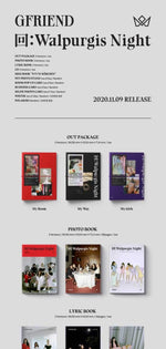 Gfriend My Girls Version CD and cover display