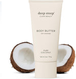 Deep Steep Body Butter, 6 oz - Rich Moisturizer with Ceramides, Coconut Oil, Argan Oil & Aloe Vera - Vegan, Clean Beauty, Smooth & Hydrated Skin (6 Ounces, Grapefruit Bergamot) - Image 11