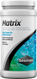 Seachem Matrix Bio Media front view bottle packaging