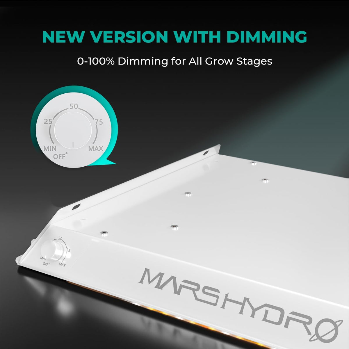 MARS HYDRO 100W TS600 2x2ft Dimmable LED Grow Lights for Indoor Plants - Image 6