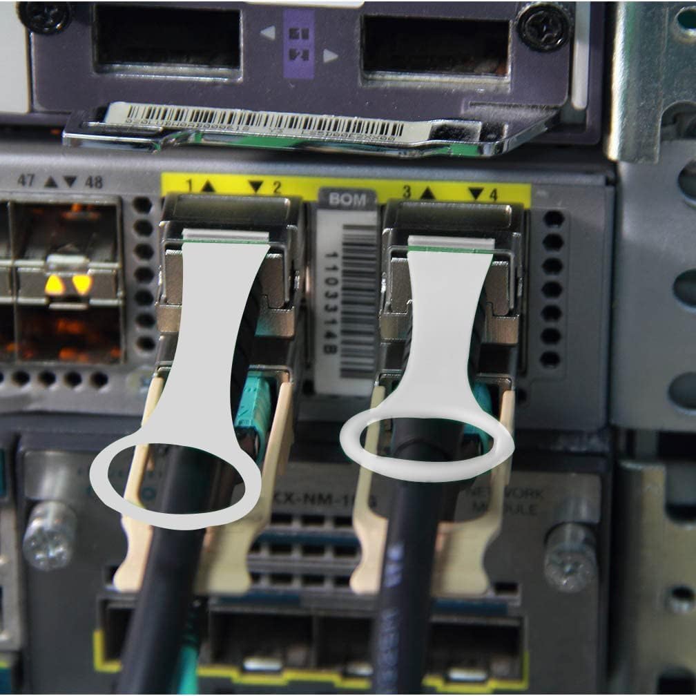 Full layout of 10Gtek 5-meter direct attach cable.