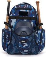 rickyh style Large Baseball Backpack with Fence Hook for Helmet Cleats 2 Bats - Image 13