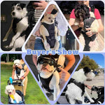 YUDODO small dog chest carrier backpack displaying triangular support system