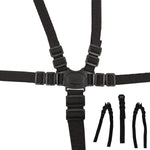 Alovexiong 5 point stroller safety harness front view