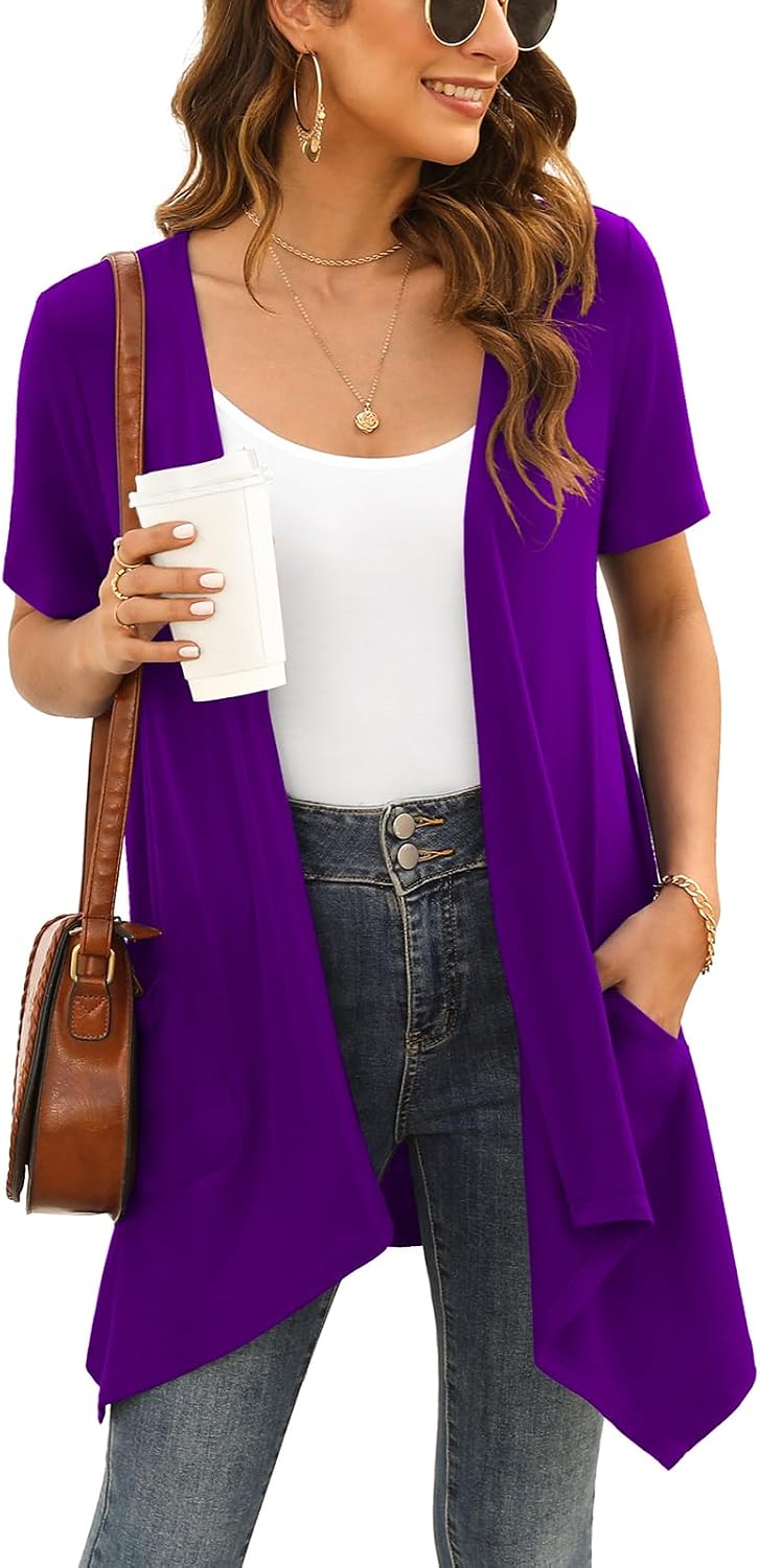 Veryoung casual knit cardigan fabric texture close up