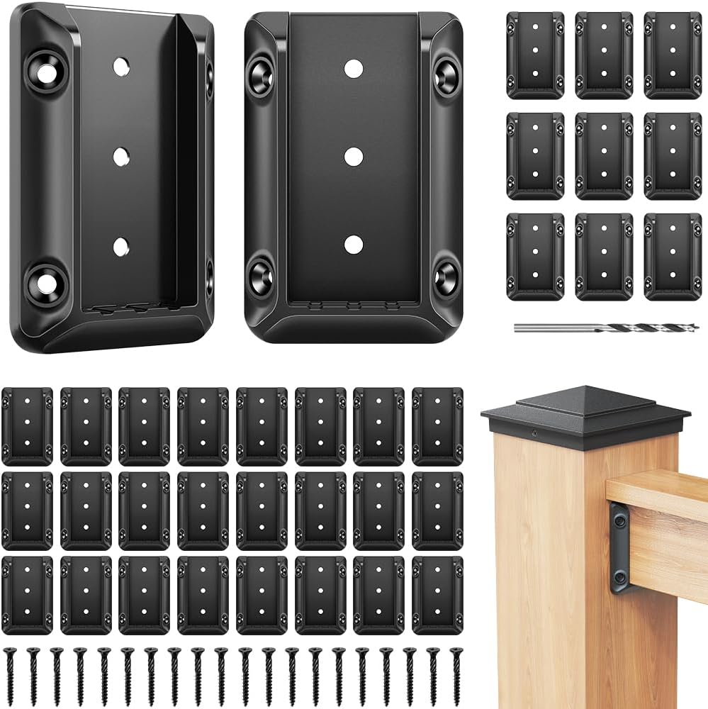 Steel DN Mate complete 20 pieces deck railing package layout