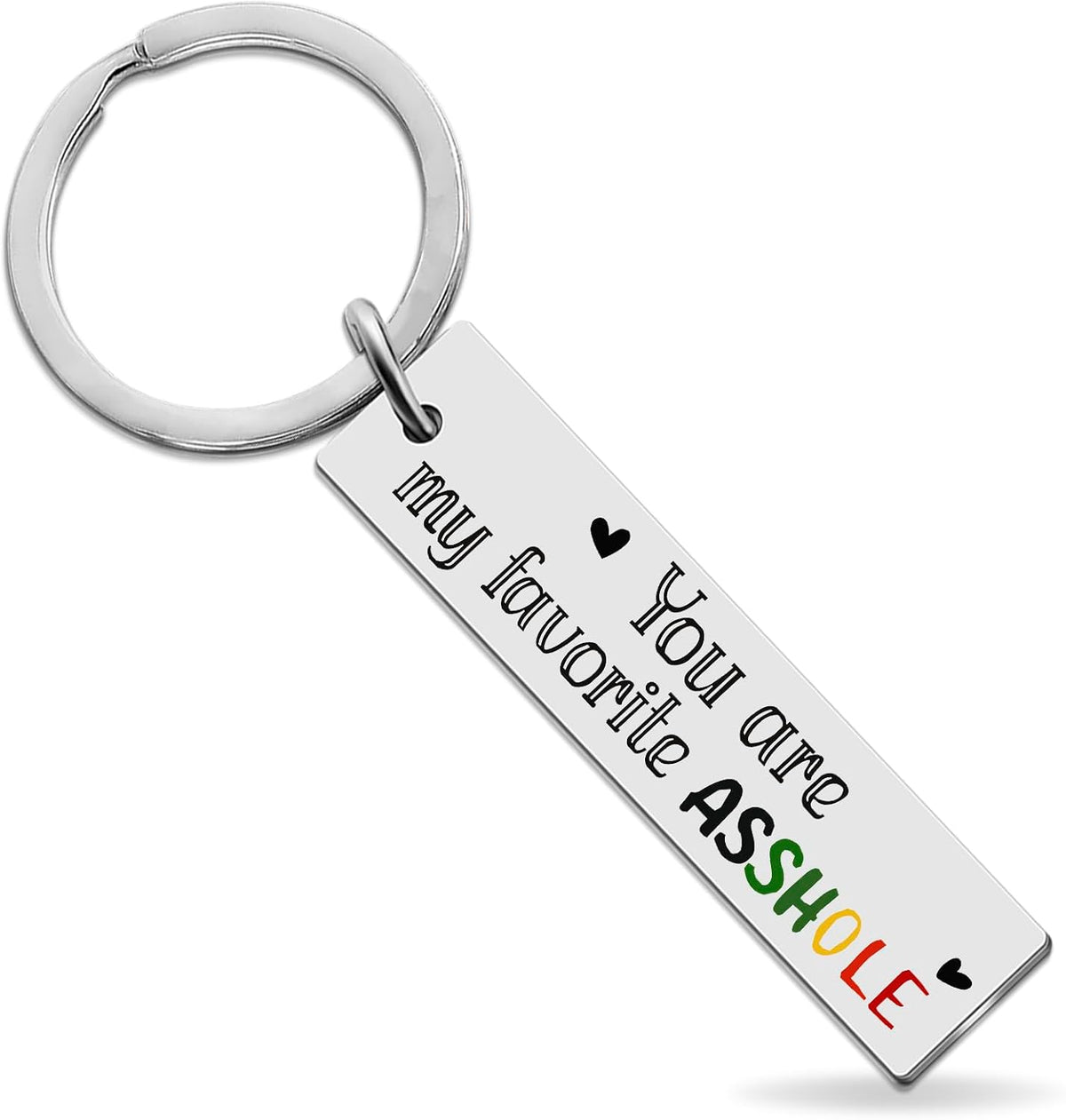 Ikacvb funny boyfriend husband keychain front view