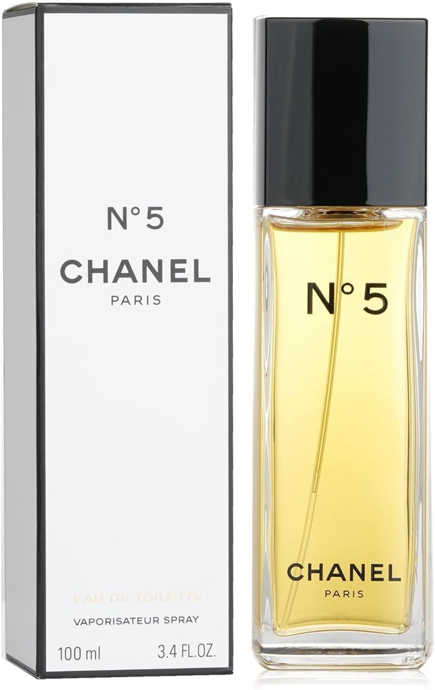 CHANEL #5 Eau De Toilette Spray, 3.4 Ounce - Image 1