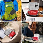 GeeRic protective carrying case resisting dust and light water drops in an outdoor setting
