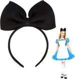 Hoshin bow headband styled for Halloween