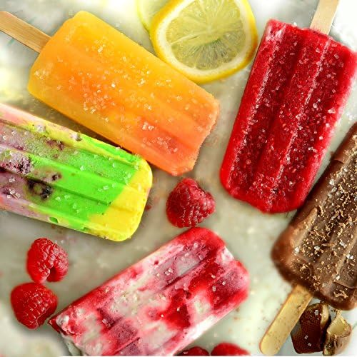 Norpro ice pop maker multicolor wooden sticks included