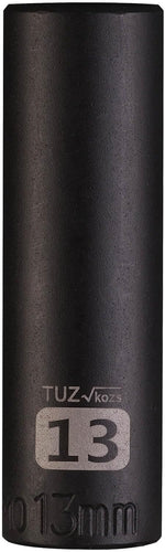 TUZkozs 3/8 inch drive 12mm deep impact socket front view