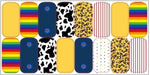 Crazy Liberty Pet Nail Polish Wraps non-toxic self-adhesive sheet application