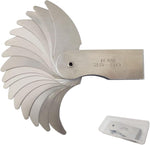 6 Pack R0.3-1.5/ R1-6.5/ R7-14.5/ R15-25/ R25-50/ R52-100 Radius Gauge Set, Stainless Steel Radius Fillet Gage Portable Concave Convex Measuring Tool for Tool and Die Makers Check - Image 9