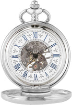Boshiya octagonal pocket watch lifestyle angle