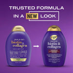 OGX hair care product texture and lather demonstration