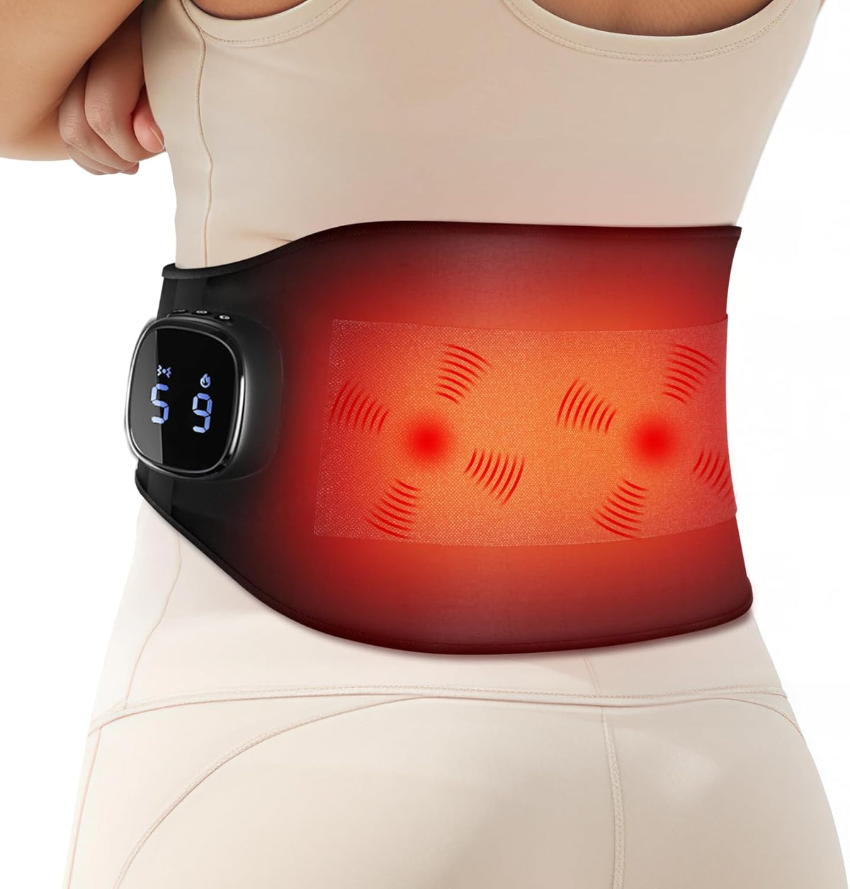 Comfytemp cordless portable heating pad front view
