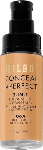 Authentic Milani Conceal and Perfect foundation packaging