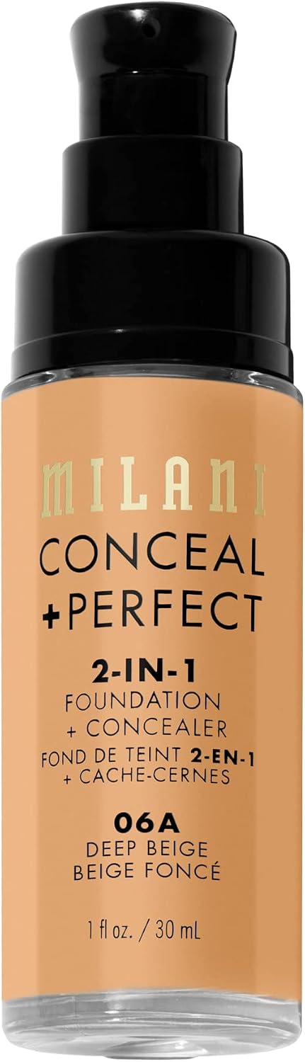 Authentic Milani Conceal and Perfect foundation packaging