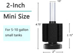 AQUANEAT bio sponge filter kit with airline tubing and suction cups