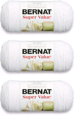 Bernat Super Value Sky Yarn - 3 Pack of 198g/7oz - Acrylic - 4 Medium (Worsted) - 426 Yards - Knitting/Crochet - Image 15