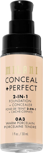 Milani full coverage foundation liquid consistency