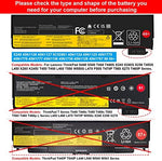 Wefly 45N1128 replacement battery rear side highlighting the connection terminals and contact points