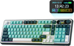 RK ROYAL KLUDGE S98 Wireless Mechanical Keyboard w/Smart Display & Knob | 96% Top Mount RGB Gaming Keyboard BT/2.4G/USB-C, Hot Swappable, Cushioned 5-Layer Noise Dampening, Massive Battery, 98 Keys - Image 10