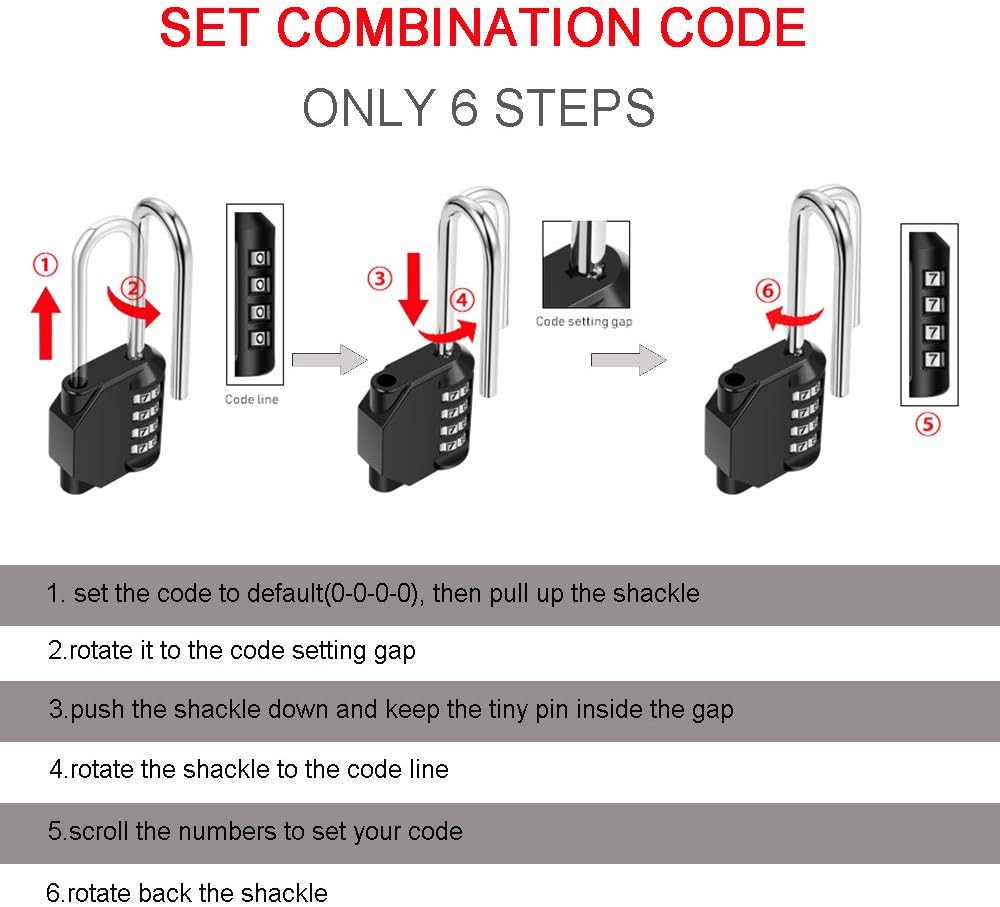 Disecu gym locker lock in packaging