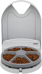 PetSafe automatic dog and cat feeder front view programmable digital clock pet food dispenser