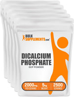 BulkSupplements Dicalcium Phosphate dietary supplement jar view
