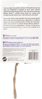 Spot House Mouse Helen cat toy fuzzy fur detail