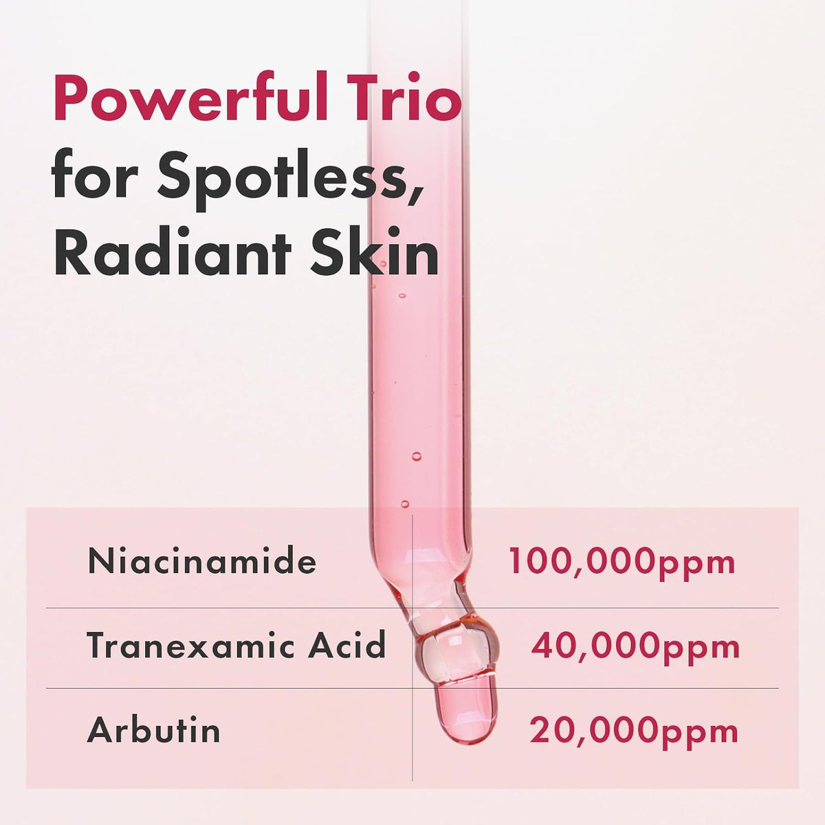 TOSOWOONG glass skin serum routine application showing serum dropper dispenser