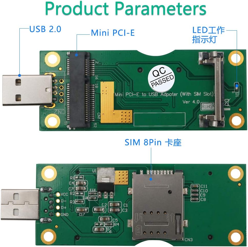 SuperPlus adapter connected to desktop USB interface setup