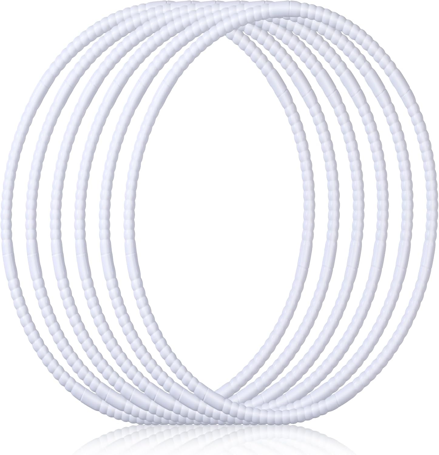 Shappy 6 piece exercise hoops set with vibrant colors