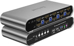 HDMI KVM Switch for 2 Computers 1 HDMI Monitor USB 3.0 8K@60Hz 4K144Hz with Remote - Image 10