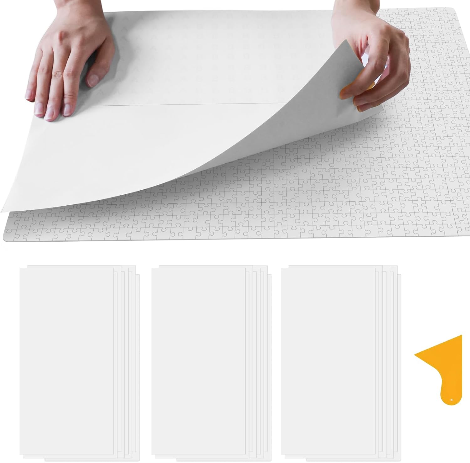 ALL4JIG Puzzle Saver twenty four pack front view showing packaging for jigsaw preservation.