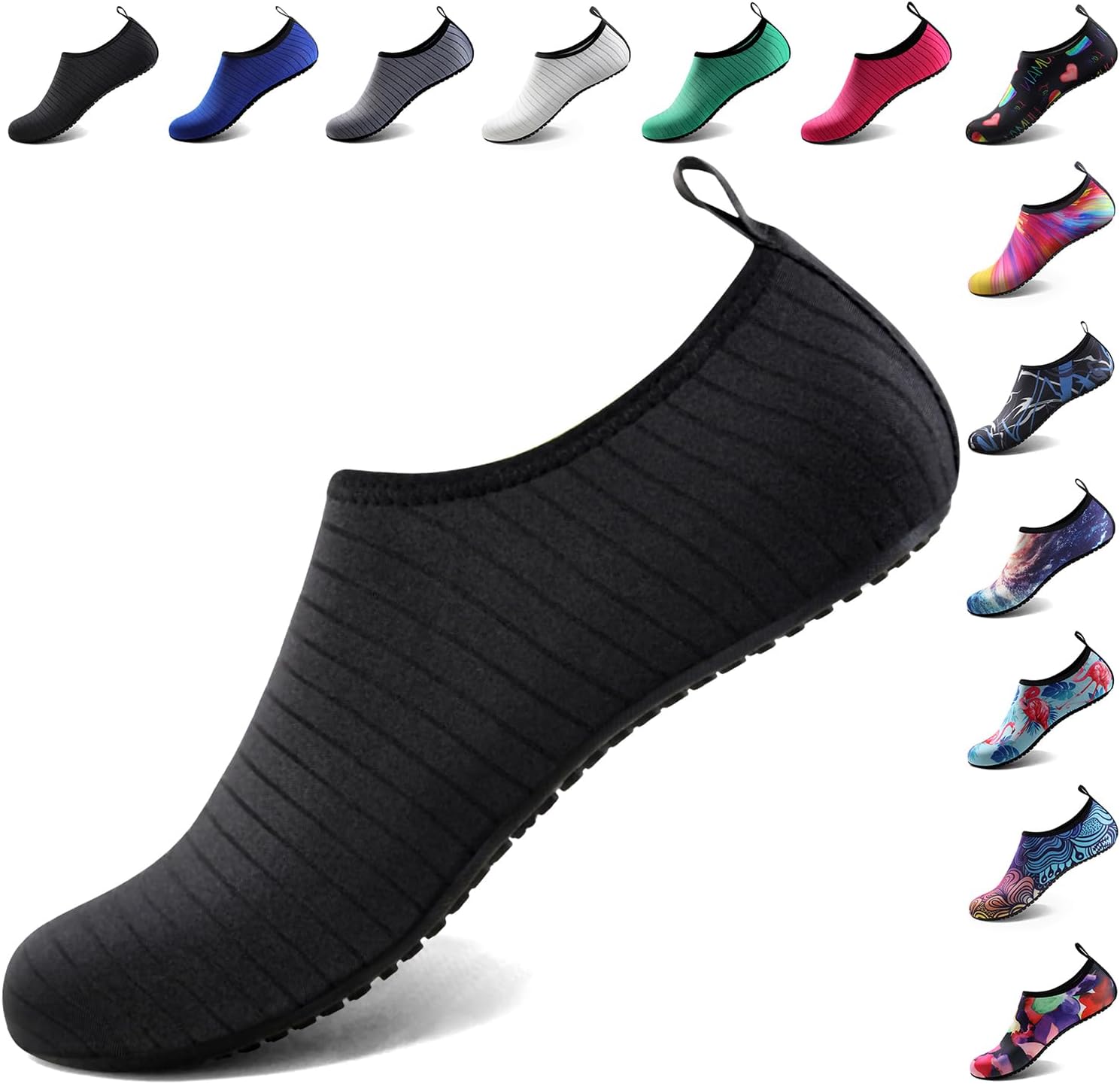 Athmile water shoes front view aqua socks