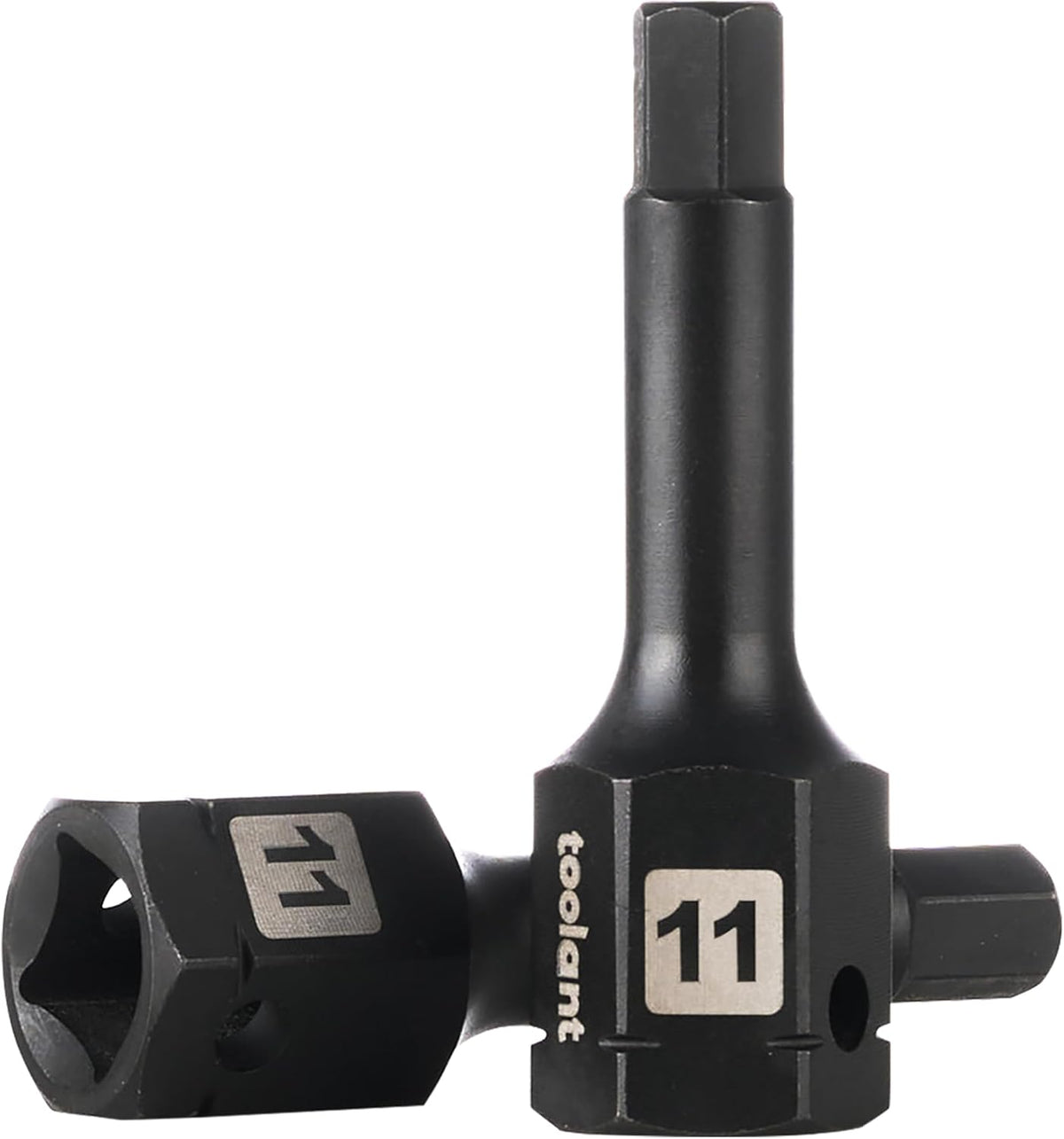 toolant 1/2-Inch Drive 17mm Impact Hex Bit Sockets, 2-Piece | S2 steel one-piece sockets feature anti-roll flats, pin holes, and laser-etched size markings - Image 15