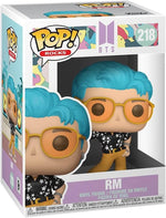 Funko Pop Rocks BTS Dynamite RM figure packaging window display box
