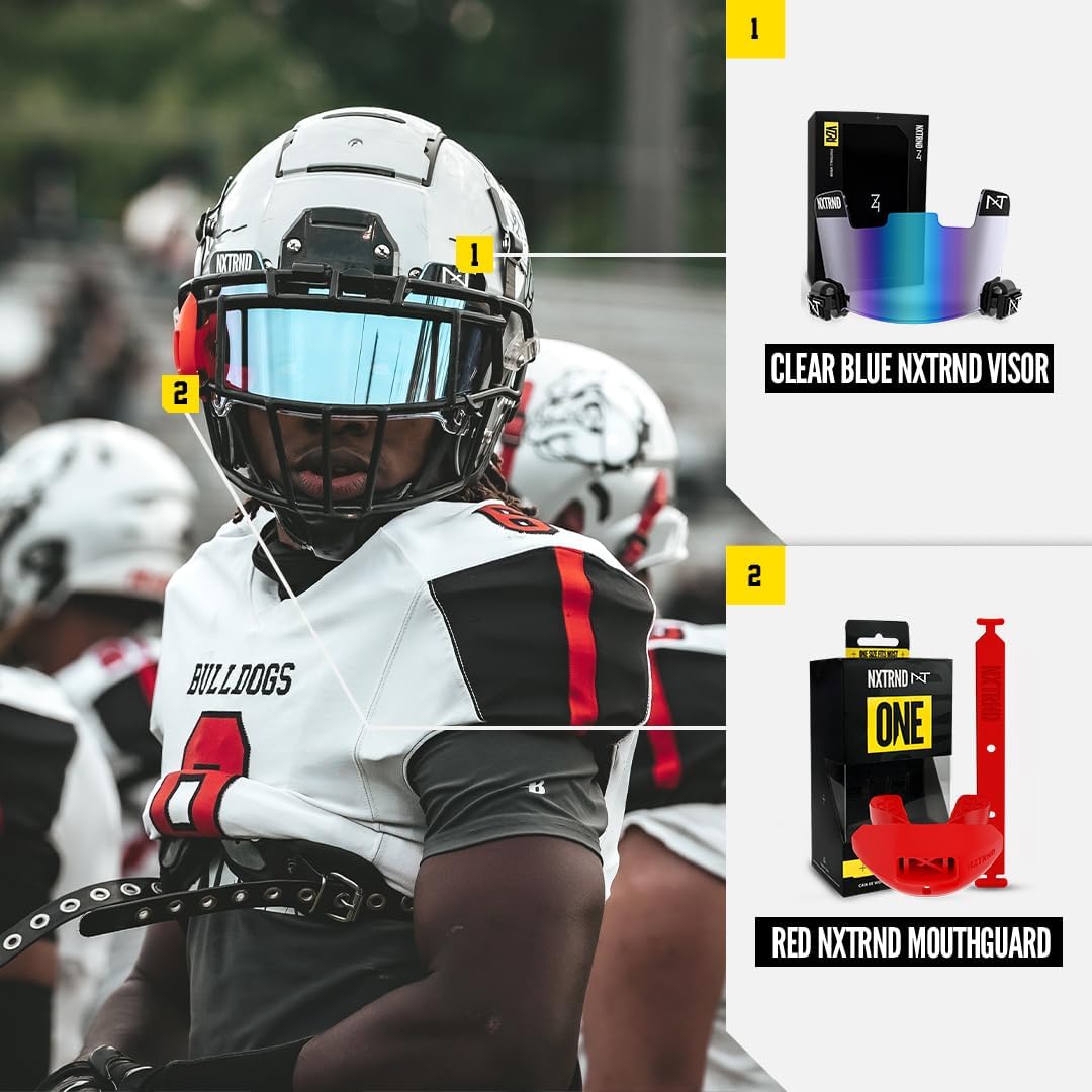 Nxtrnd VZR1 football visor decal pack included