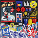 Marvin's Magic Box of Tricks displayed open with magic wand, specialized cards, and canisters.