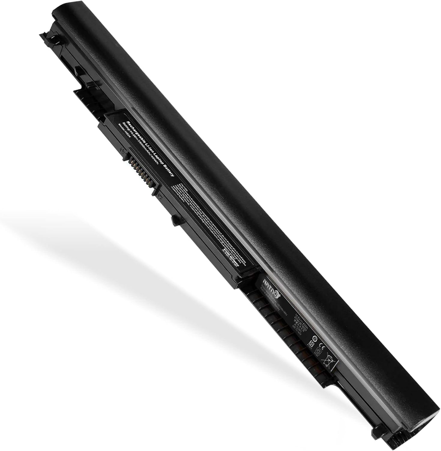 Wefly HS03 replacement laptop battery front view high capacity power pack